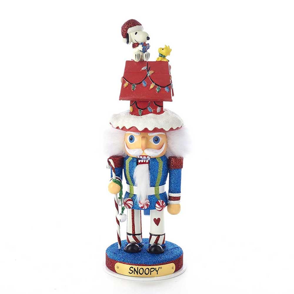 Kurt S. Adler snoopy vue avant avec couleurs vives et charme festif