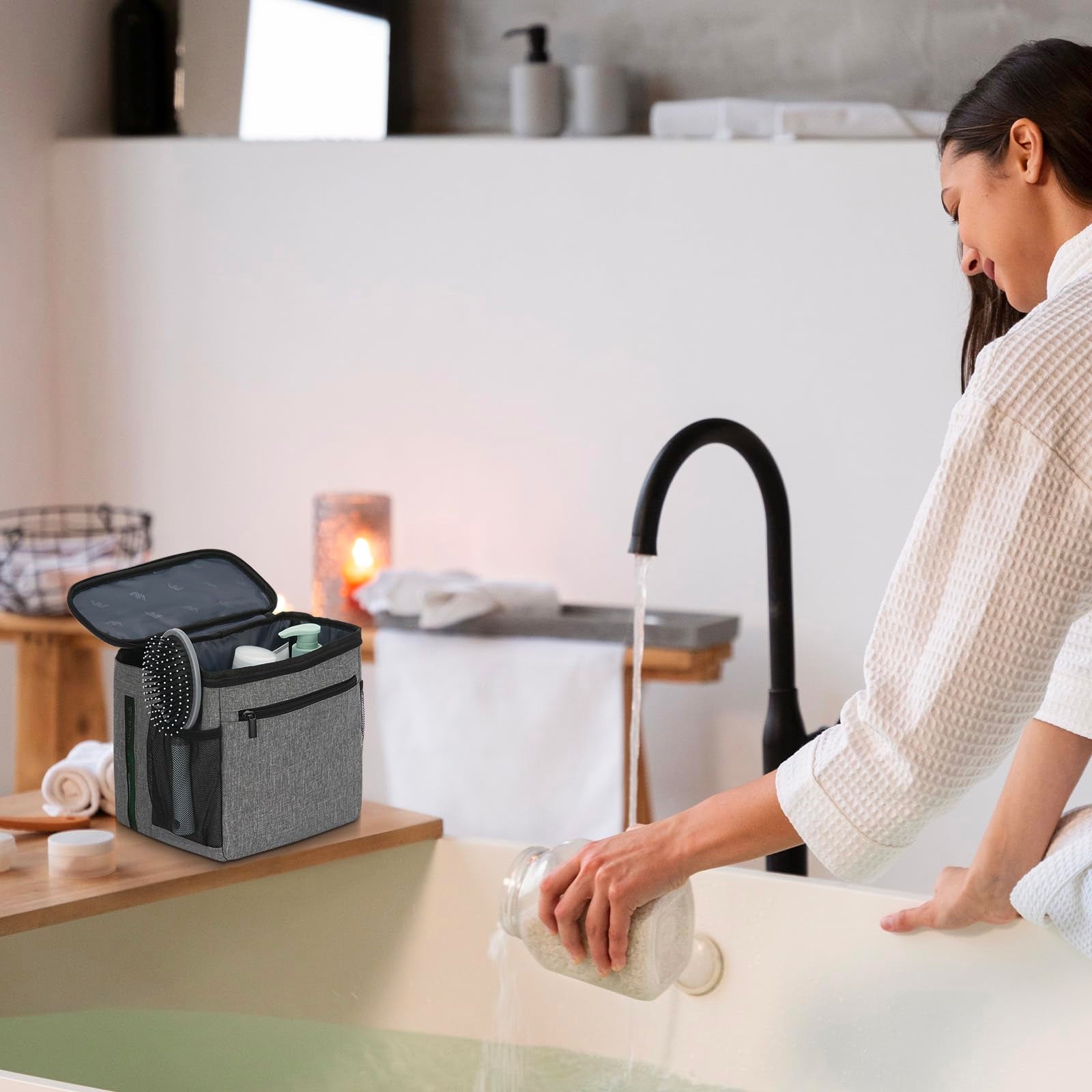 KUSOOFA intérieur organisé avec sangles, maintien des petits objets