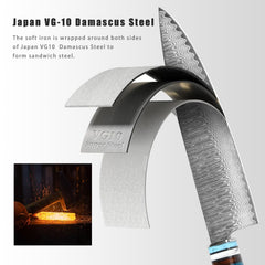 Kuwata manche G10 ergonomique pour prise confortable