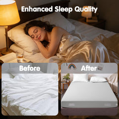 KVANACE comparaison taille matelas confirmant compatibilité universelle