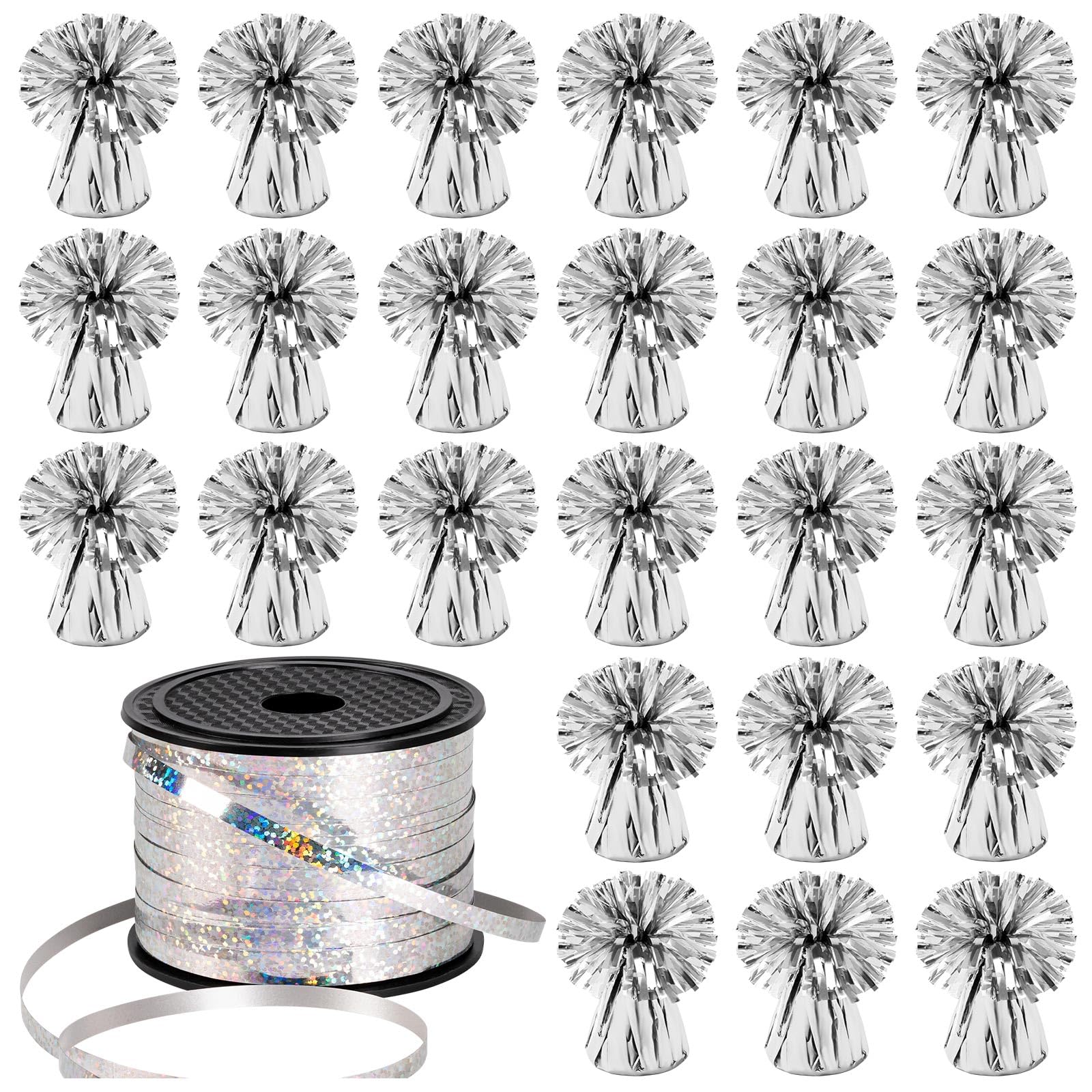 KVCSYAW face de l'emballage montrant 24 poids brillants et contenu pratique