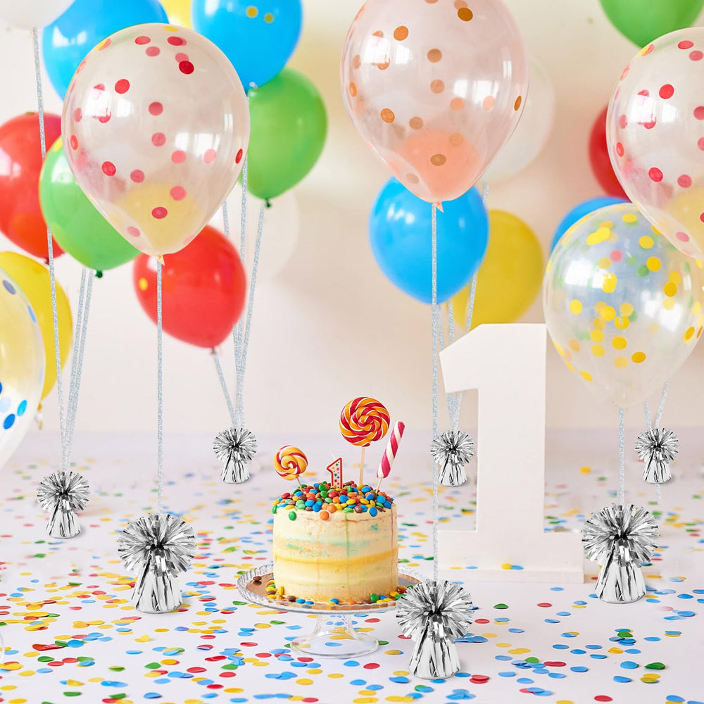 KVCSYAW poids attaché à un ballon illustrant maintien sûr en usage