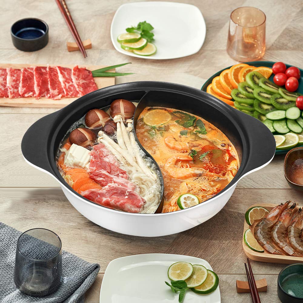 kxuhivc marmite en usage sur table shabu shabu favorisant repas partagé convivial