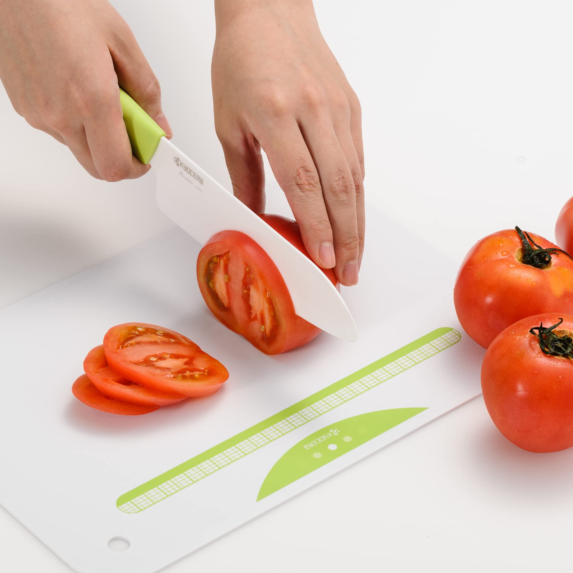 KYOCERA en usage coupe légumes bénéfice rapidité et propreté