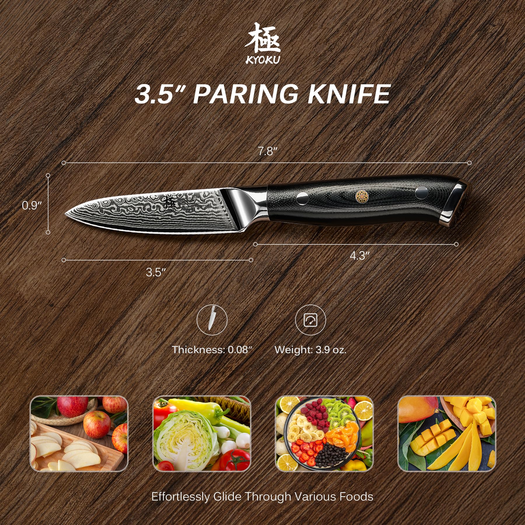 KYOKU comparaison échelle main illustrant la taille compacte pratique