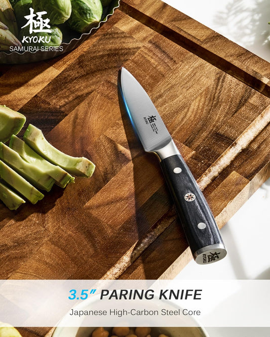 KYOKU détail lame tranchant 13–15° pour coupes précises