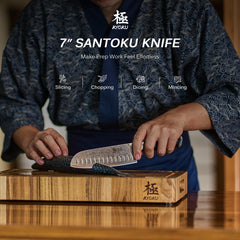 KYOKU lame damassée gros plan montrant motif et résistance