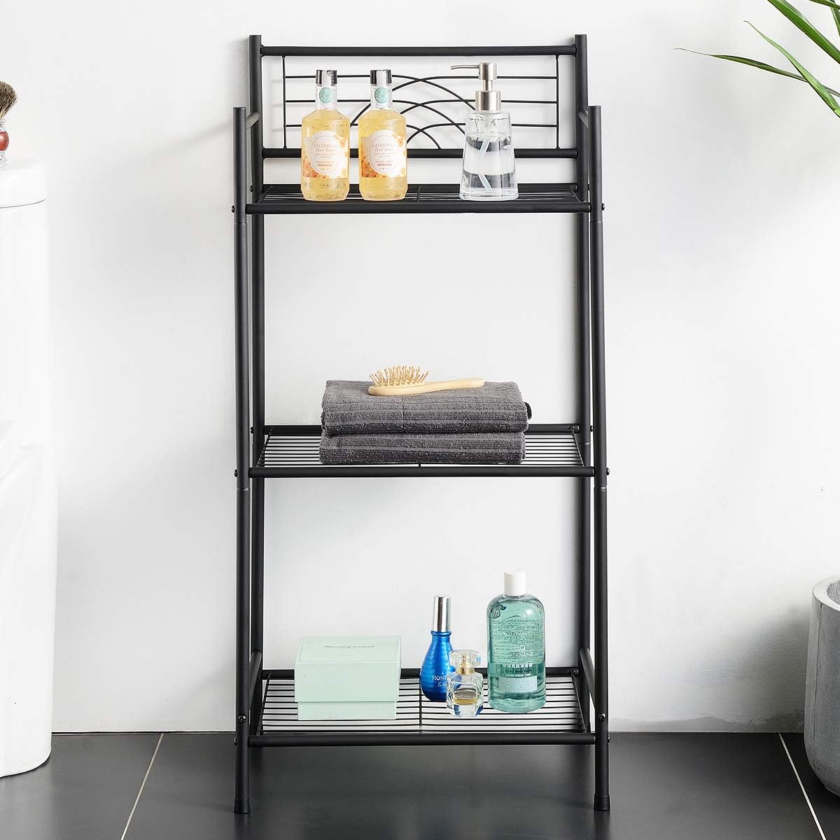L&H UNICO 4 crochets latéraux en usage pour serviettes et accessoires