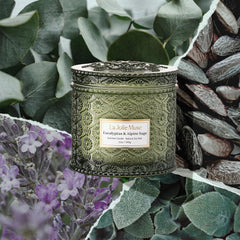 LA JOLIE MUSE gros plan cire de soja montrant texture propre