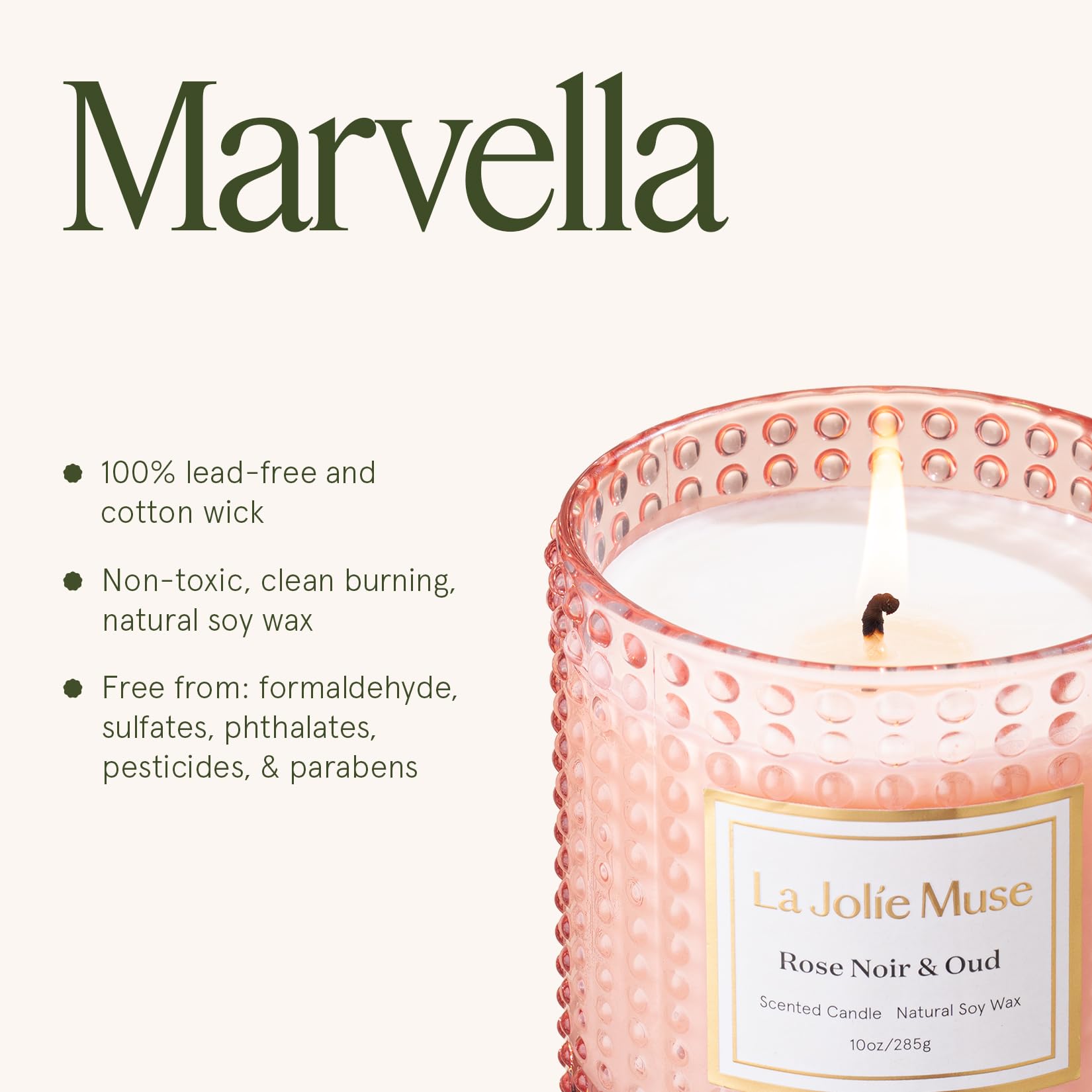 LA JOLIE MUSE comparaison taille 10 oz pour idée d'échelle et durée
