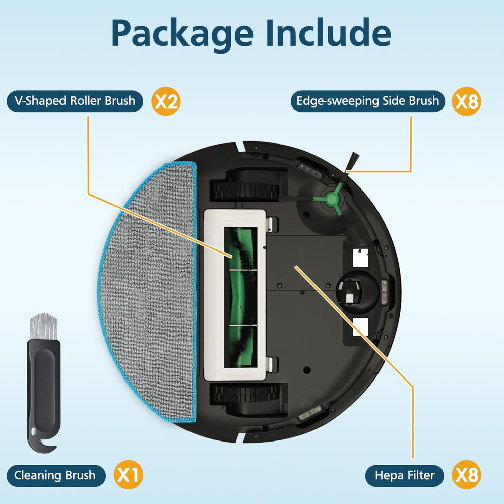 Lacvik kit en usage sur un Roomba montrant installation simple et performance restaurée