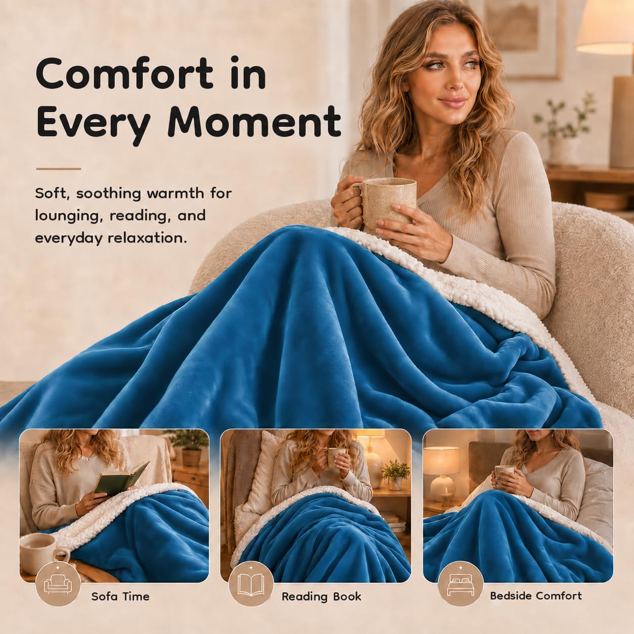 LaffyLo comparaison taille twin montrant proportion sur un lit simple pour ajustement