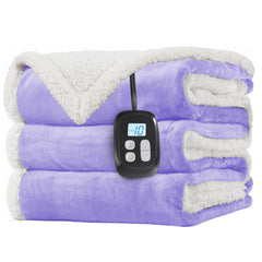 LaffyLo couverture face avant montrant couleur violet clair et grande taille