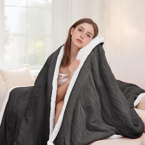 LaffyLo couverture étalée sur lit twin, chaleur uniforme pour la nuit