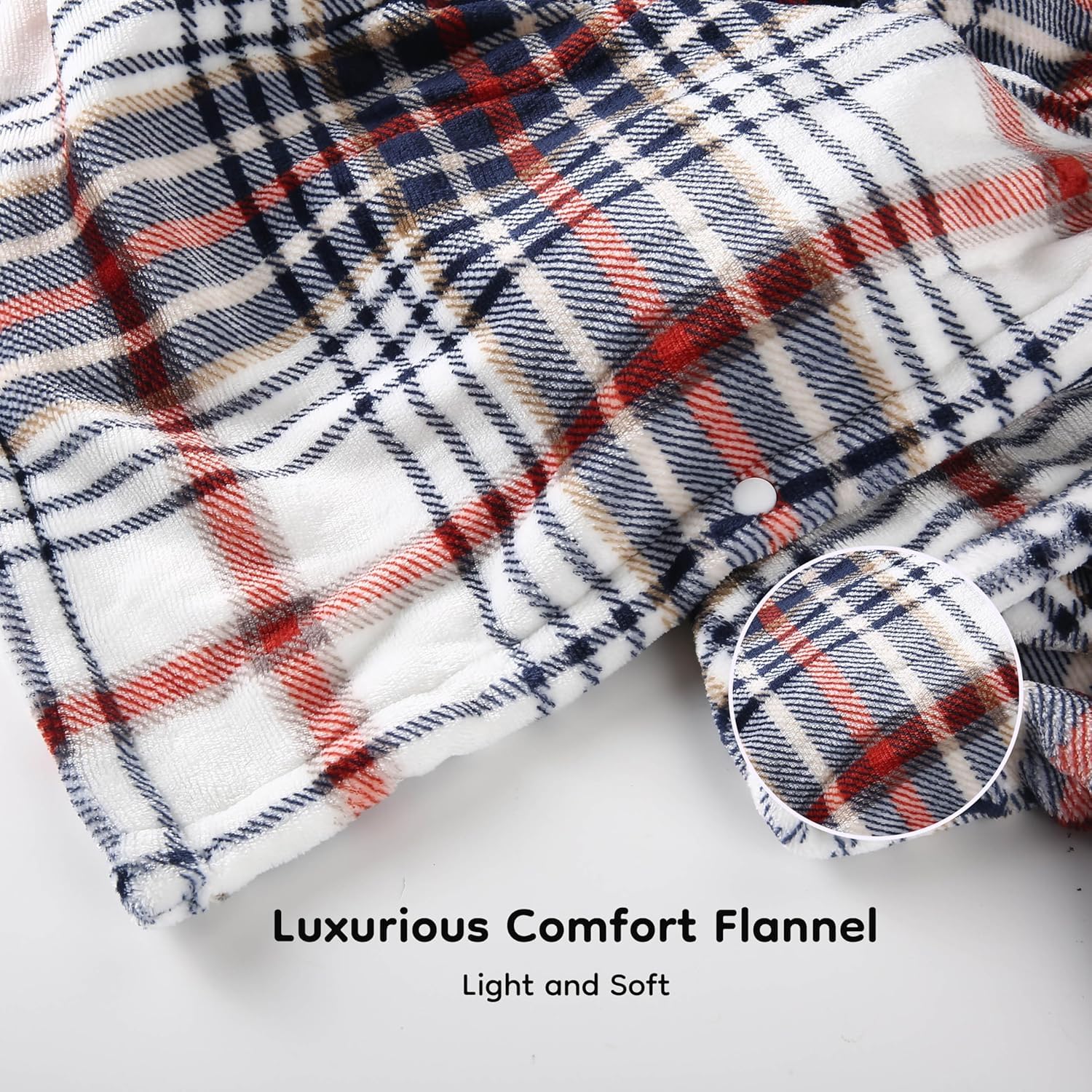LaffyLo plaid utilisé au bureau, chaleur ciblée pour le travail