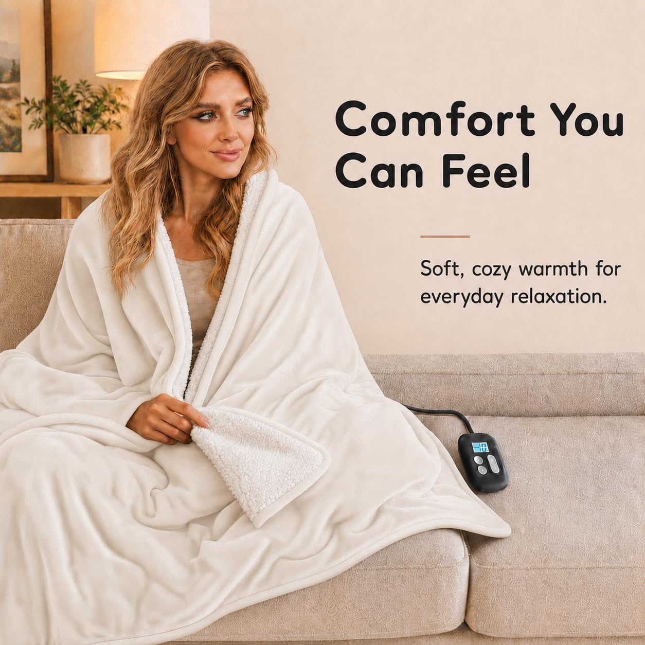 LaffyLo verso sherpa moelleux offrant isolation et toucher cocoon