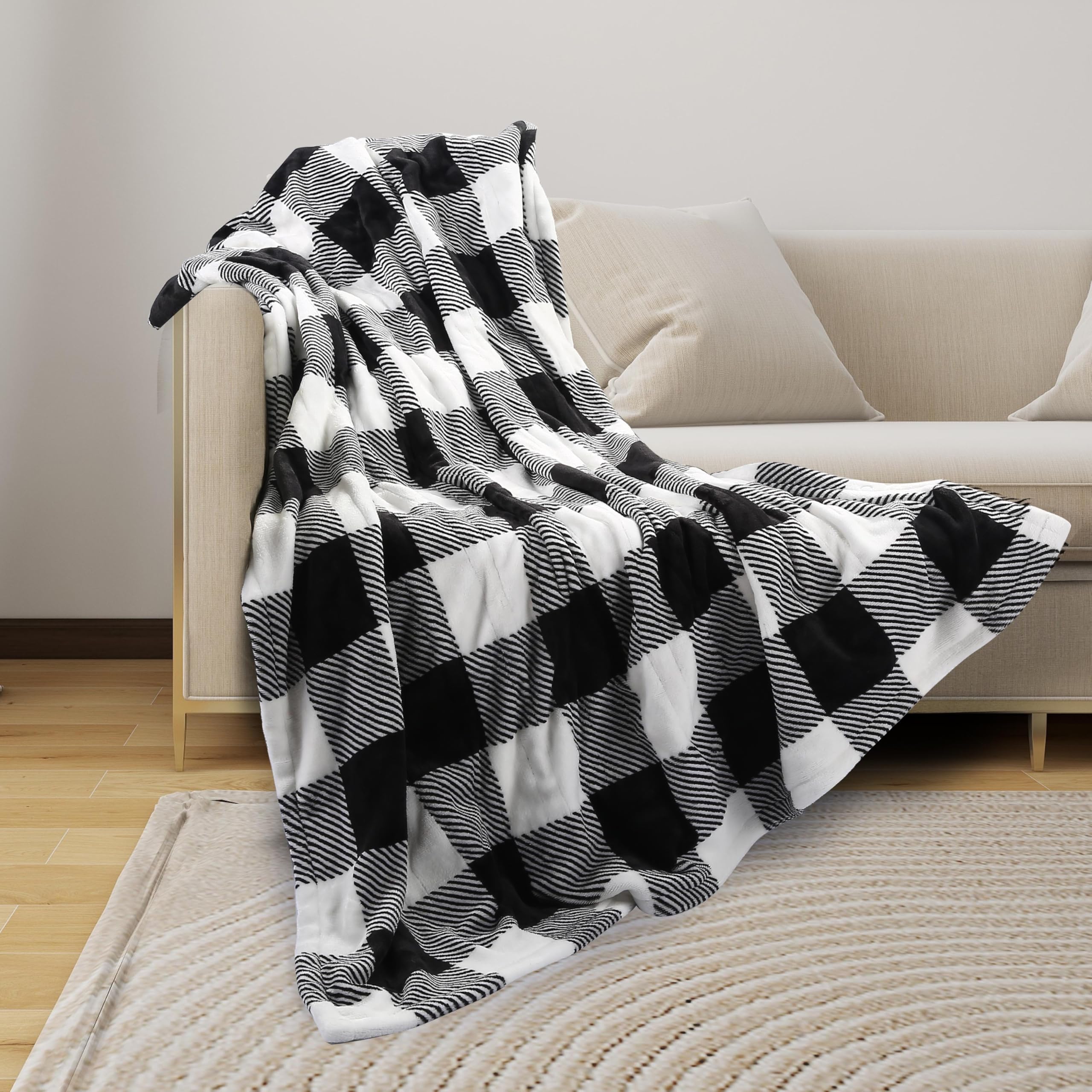 LaffyLo plaid en machine après retrait de la commande, entretien simple
