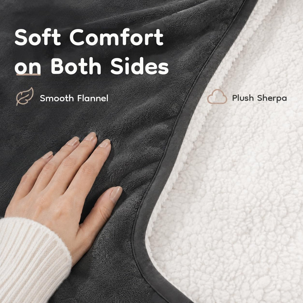 LaffyLo gros plan sur la face sherpa montrant douceur et isolation confortable