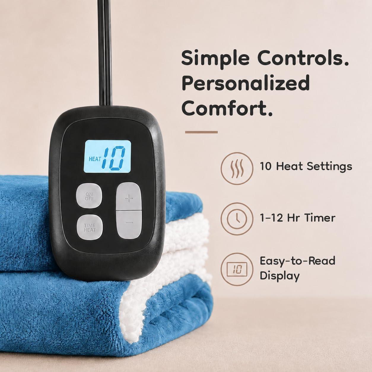 LaffyLo gros plan sherpa moelleux pour isolation et sensation cocooning