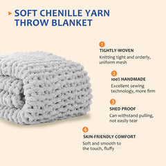 L'AGRATY gros plan sur texture chenille montrant douceur et densité