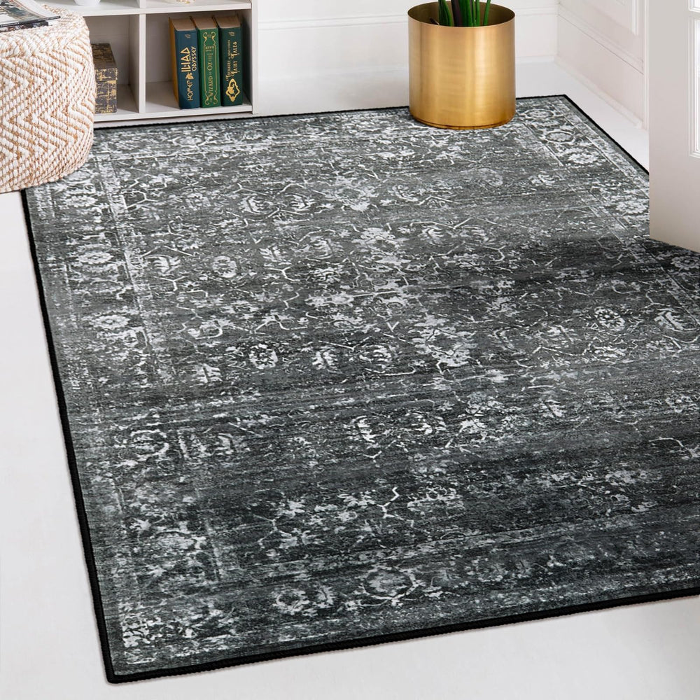 tapis Lahome sous table à manger démontrant résistance et style