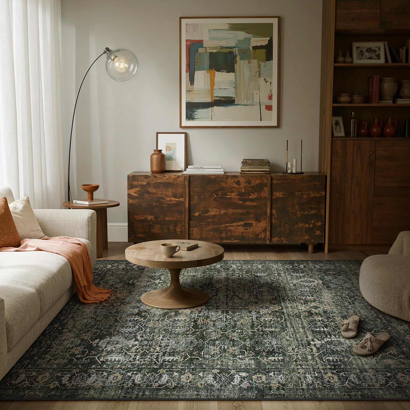 Lahome Margot face avant vert montrant douceur et style décoratif