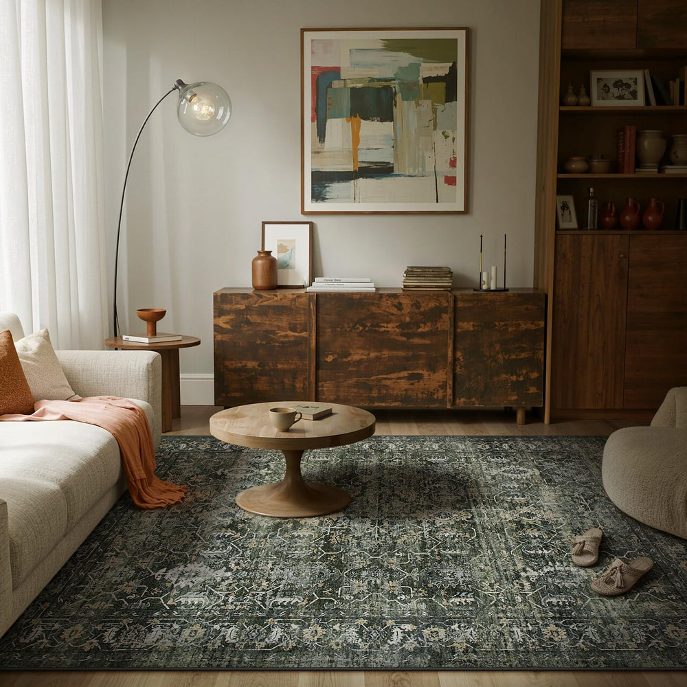 Lahome Margot face avant vert montrant douceur et style décoratif