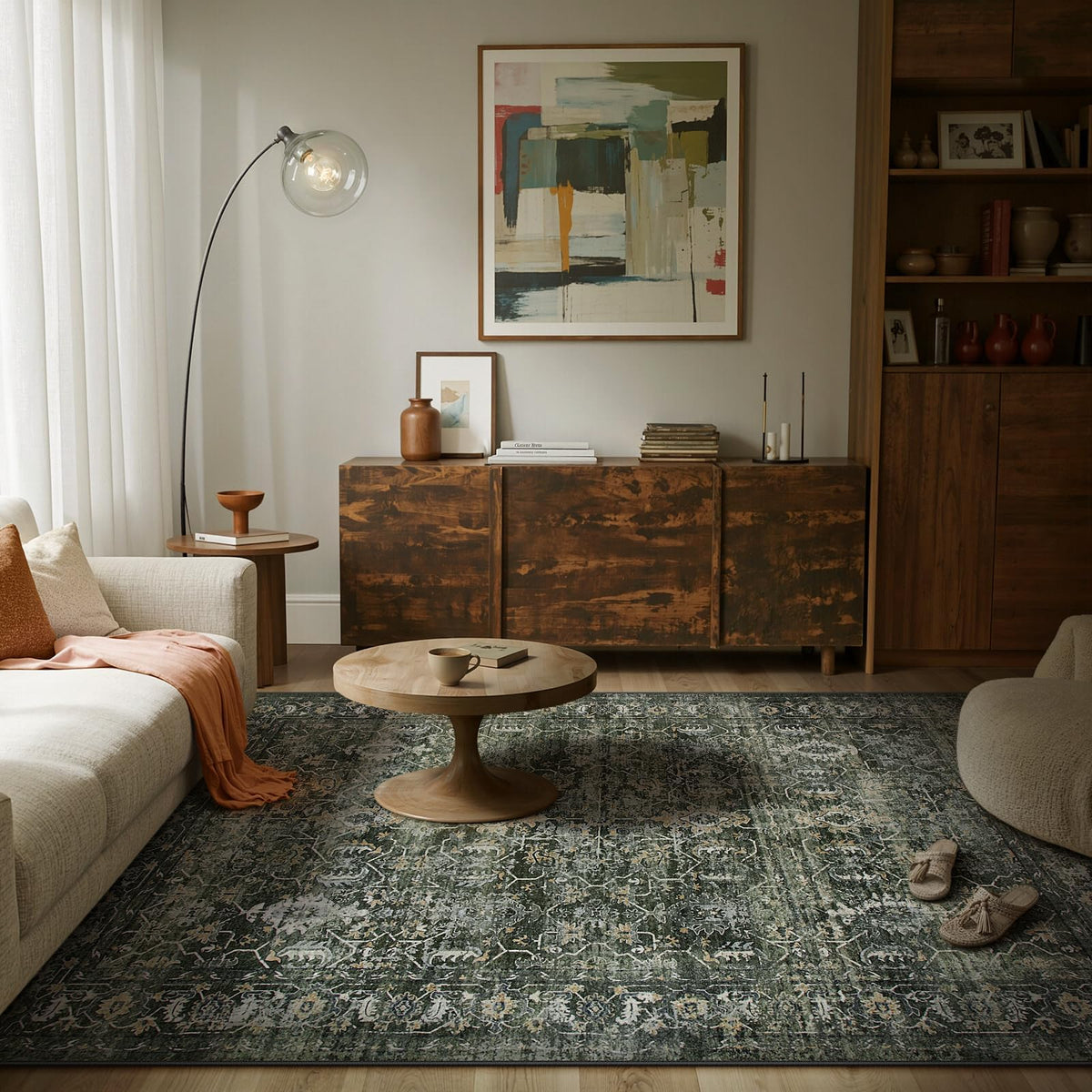 Lahome Margot face avant vert montrant douceur et style décoratif