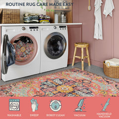 Lahome pose au pied du canapé pour un accent cosy et pratique