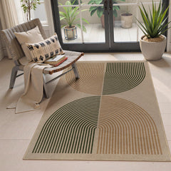 Lahome vue face avant du tapis 3x5 offrant style moderne et accueil