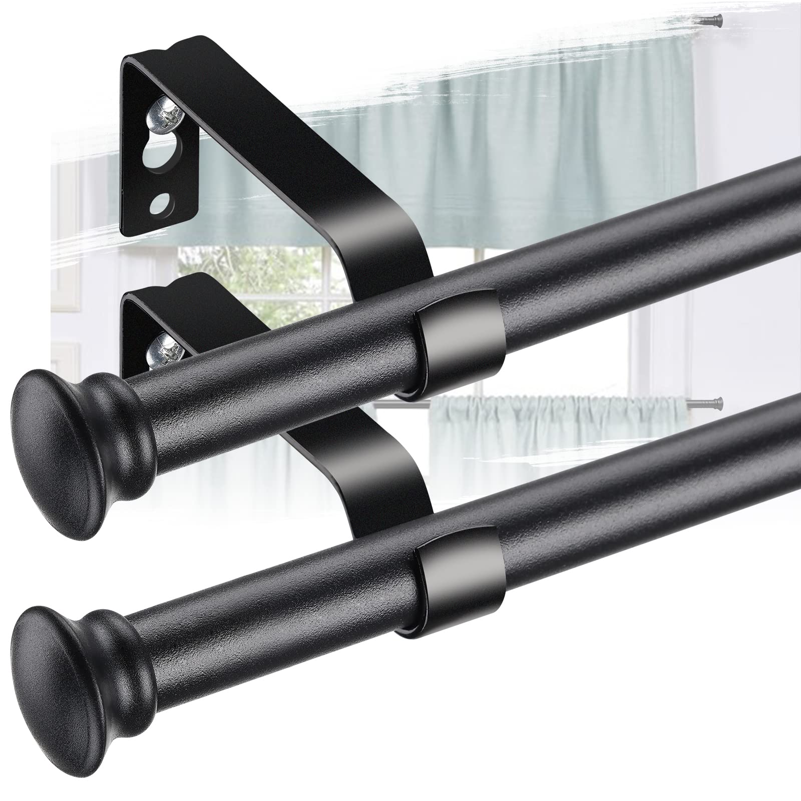 LAKEROD lot de 2 tringles face avant boîte utile pour remplacement rapide