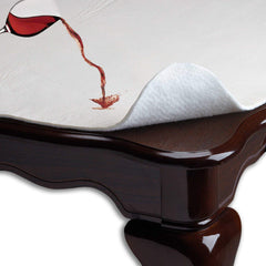 LAMINET protège-table utilisé pendant un repas protège des éclaboussures