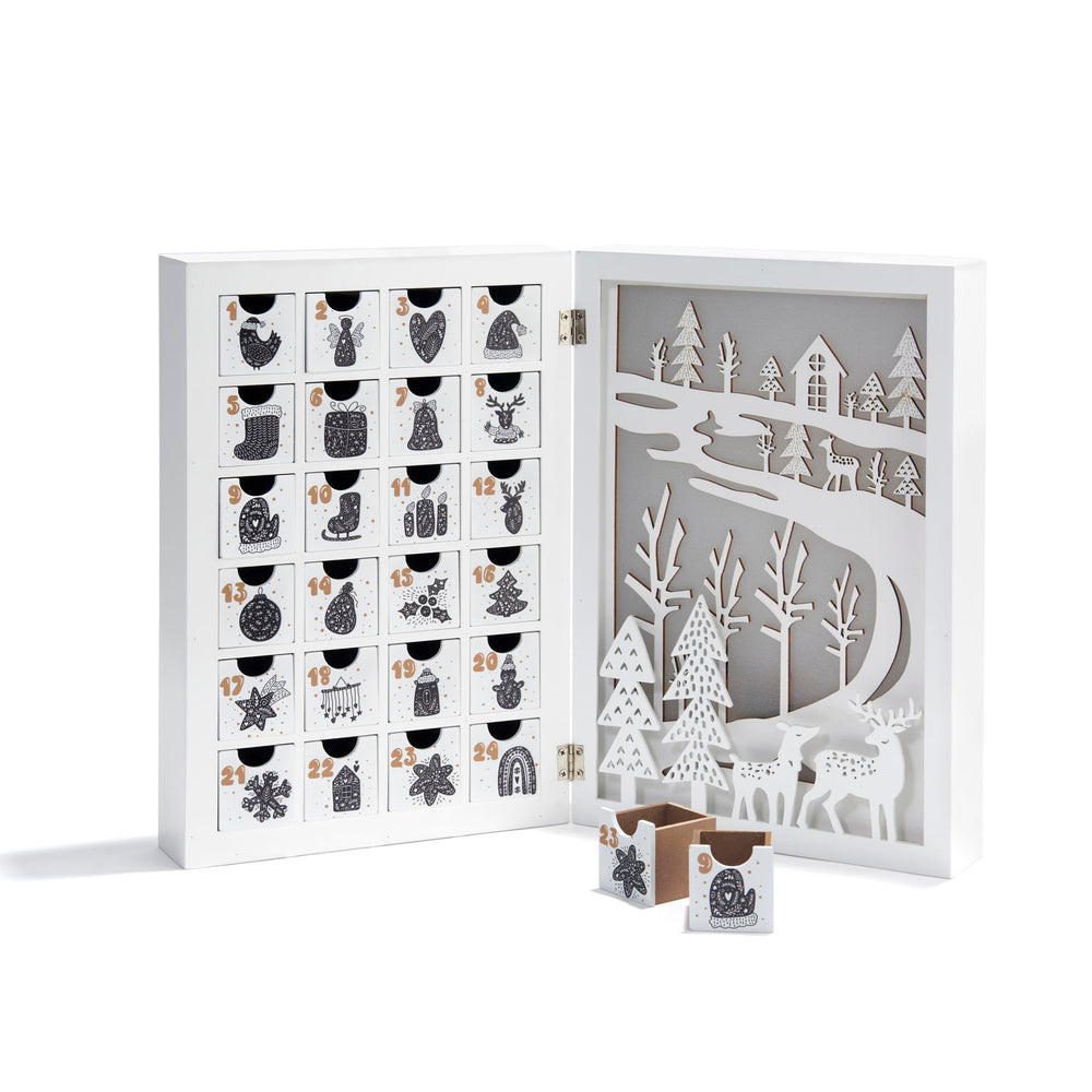LampLust calendrier éclairé par LED chaudes créant ambiance cosy