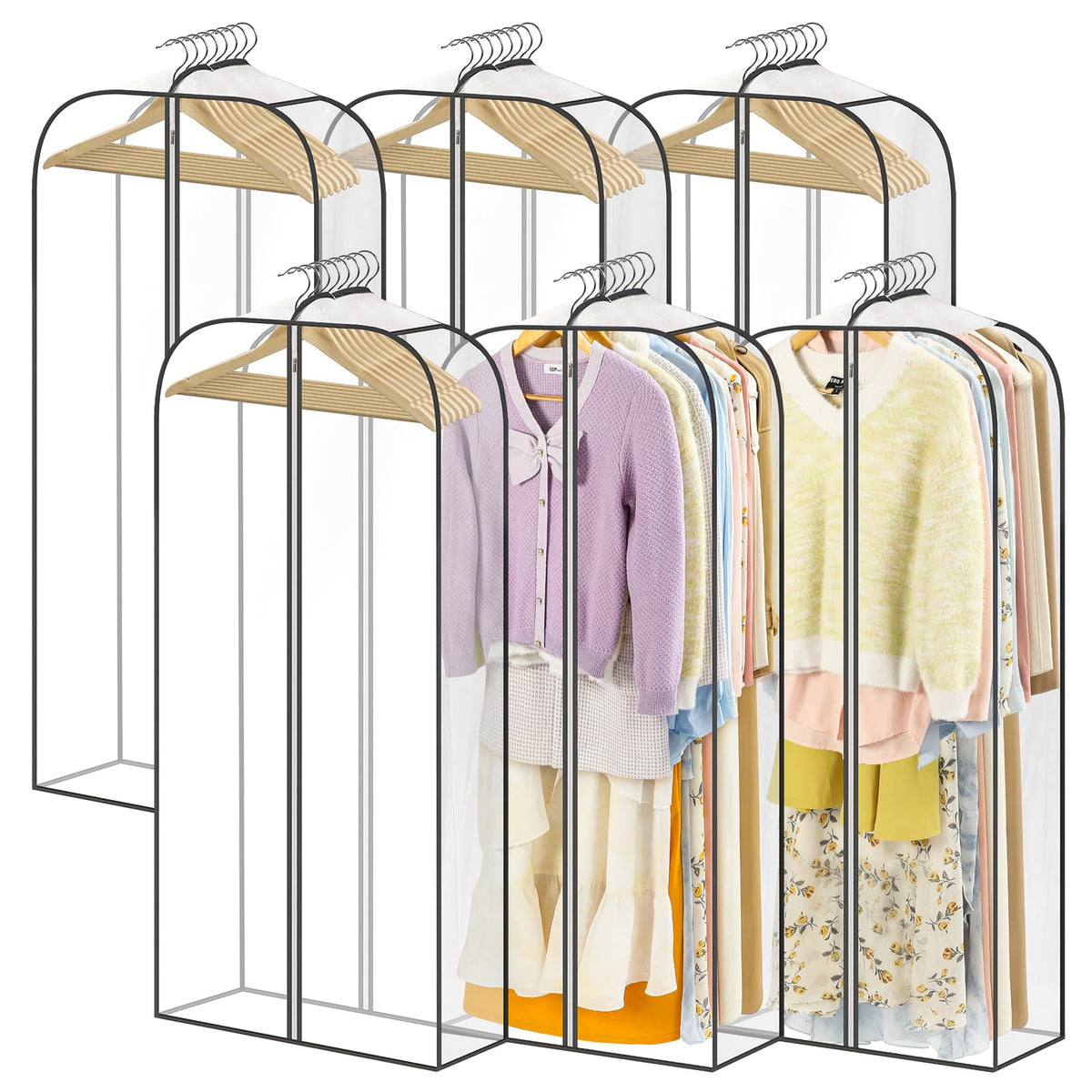 LANDNEOO vue avant de la housse 50 pouces montrant protection claire