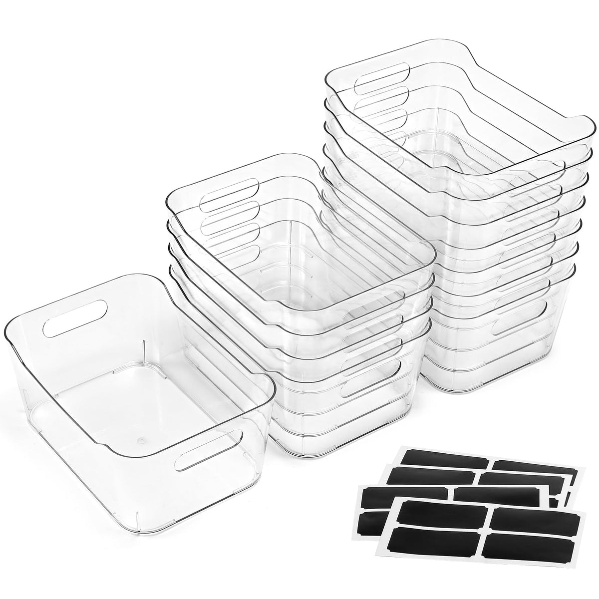 landneoo avant packaging montrant les 12 bacs clairs et gain de place
