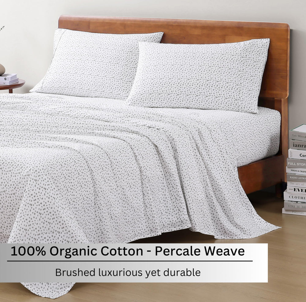 LANE LINEN drap-housse sur matelas maintien sécurisé et poche profonde