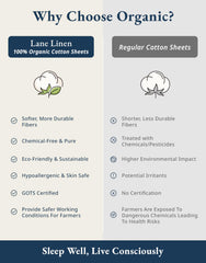 LANE LINEN drap plat avec tombé soigné apportant un rendu hôtelier