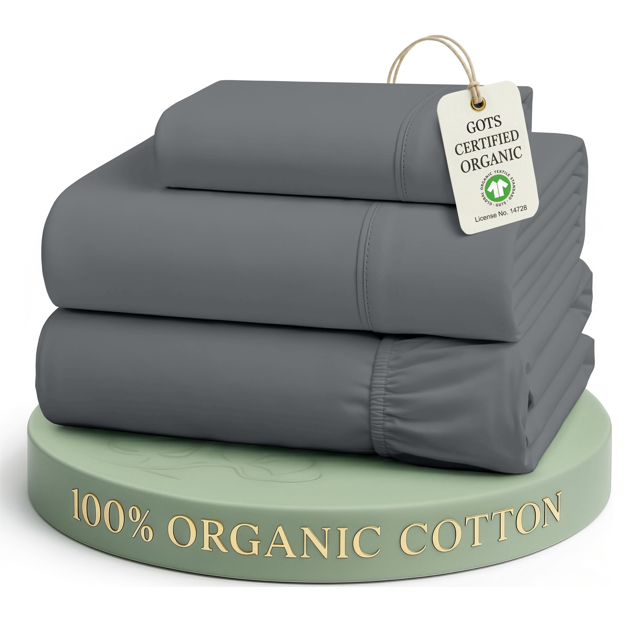 LANE LINEN emballage ensemble 3 pièces charbon, pratique pour rangement