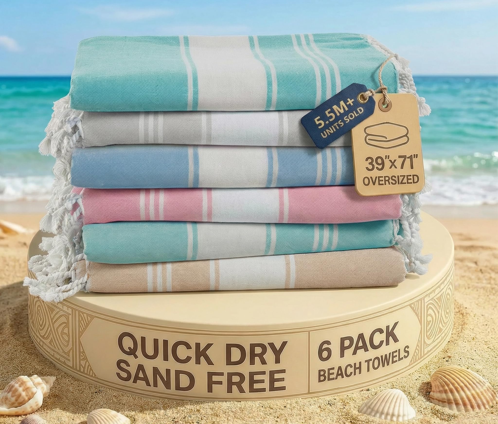 LANE LINEN face avant emballage compact pratique