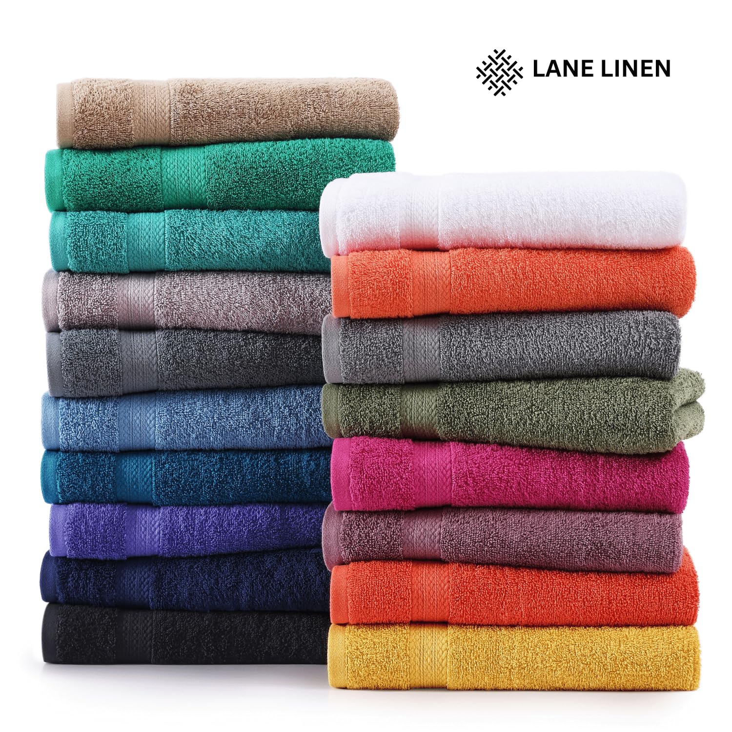 LANE LINEN finition des bords en gros plan, coutures résistantes et nettes