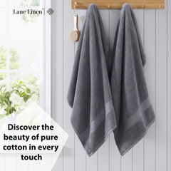 LANE LINEN gros plan sur tissage en boucles montrant absorption supérieure