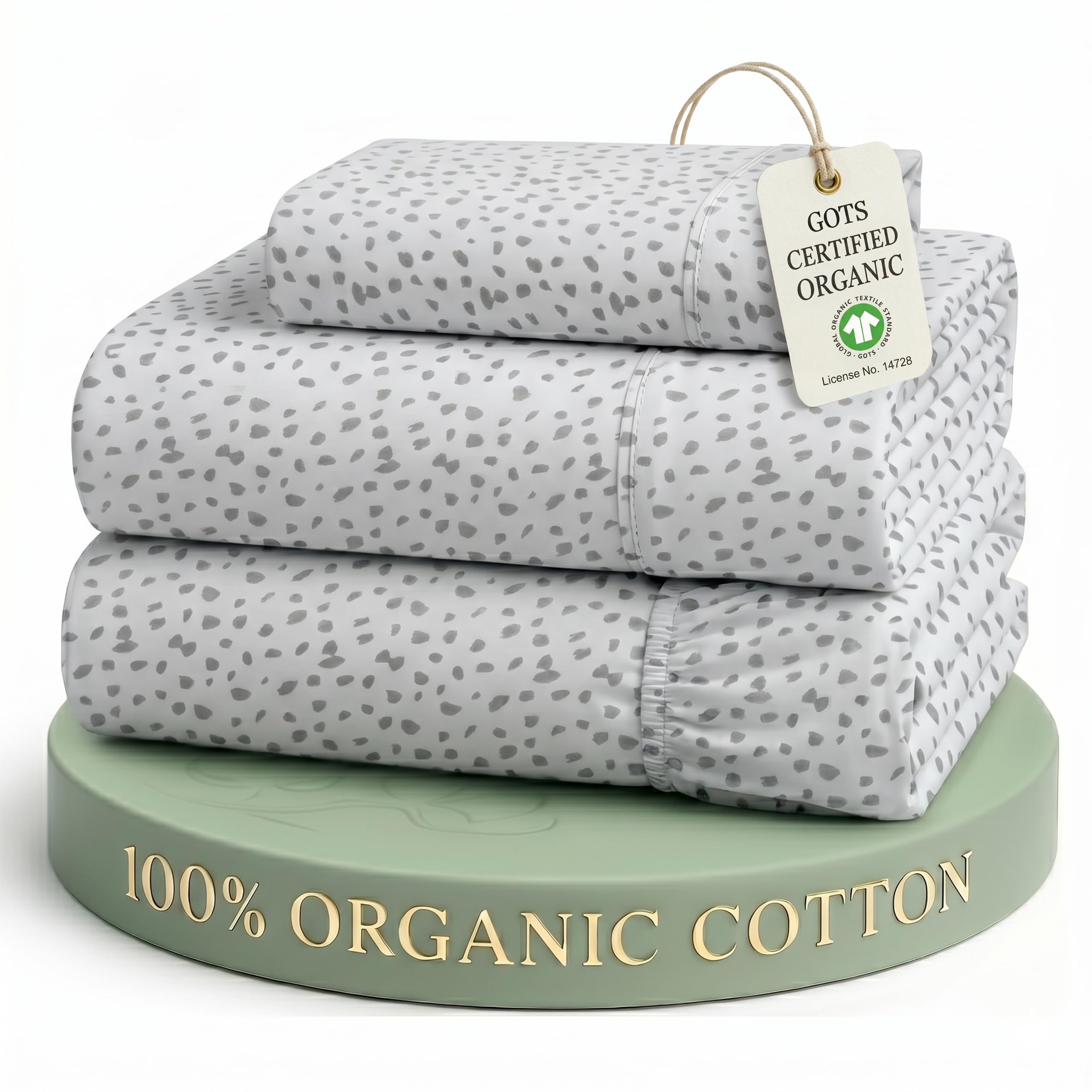 LANE LINEN housse Twin vue face montrant maintien et confort