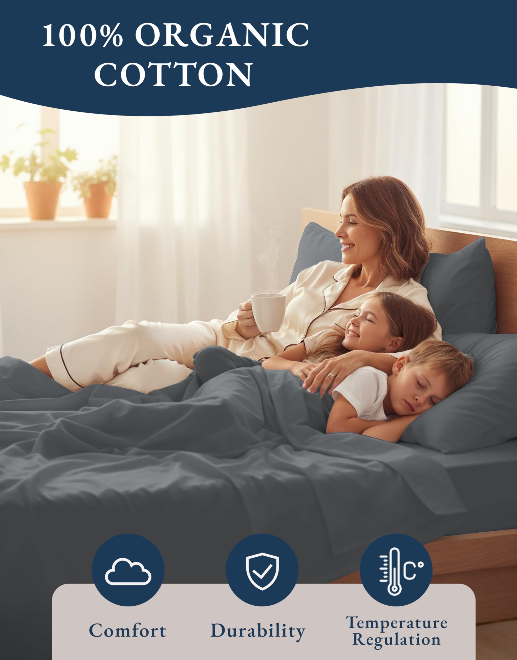 LANE LINEN plis naturels du coton bio, confort authentique sans produits