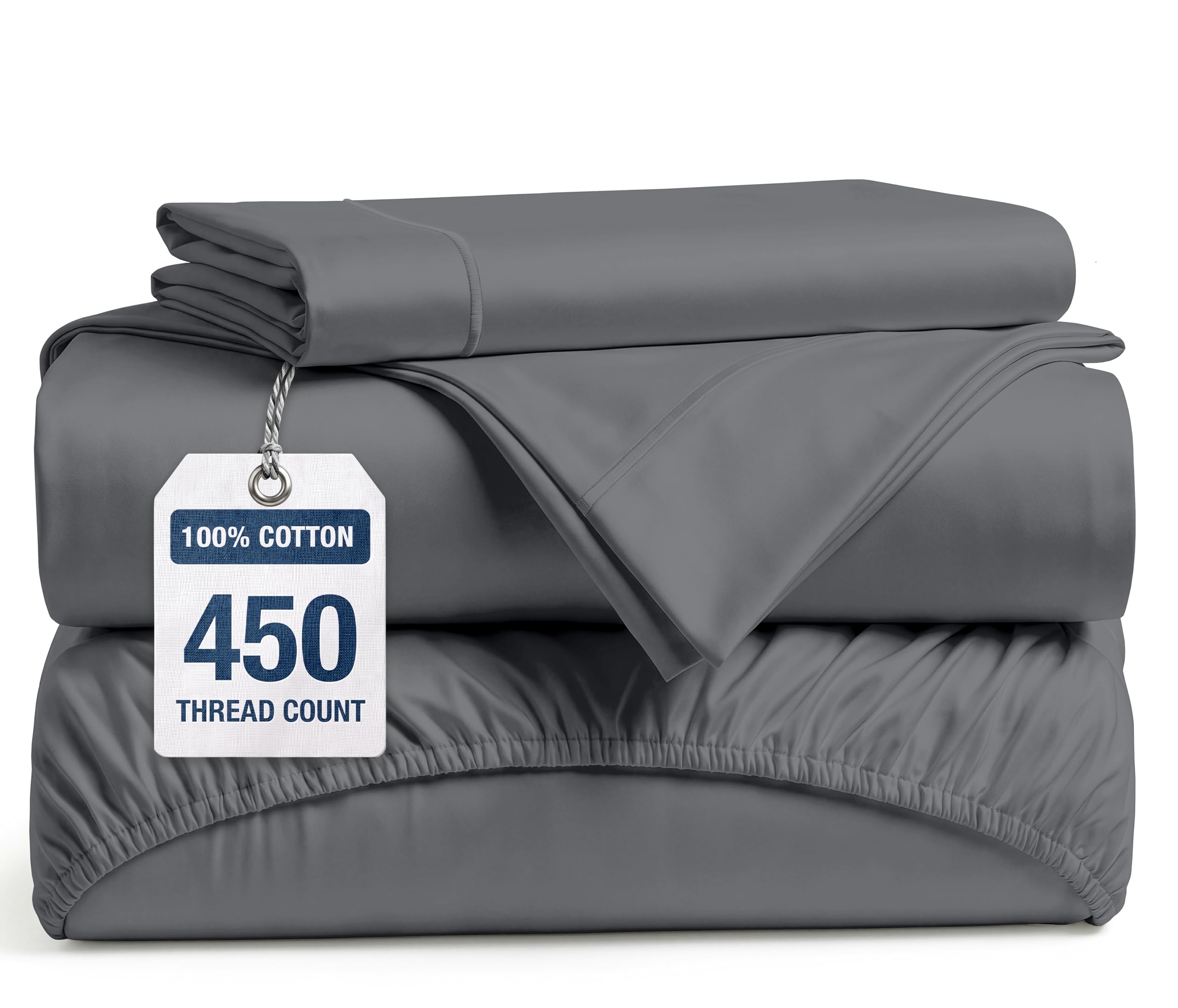 LANE LINEN emballage élégant charcoal prêt à offrir avec sac réutilisable
