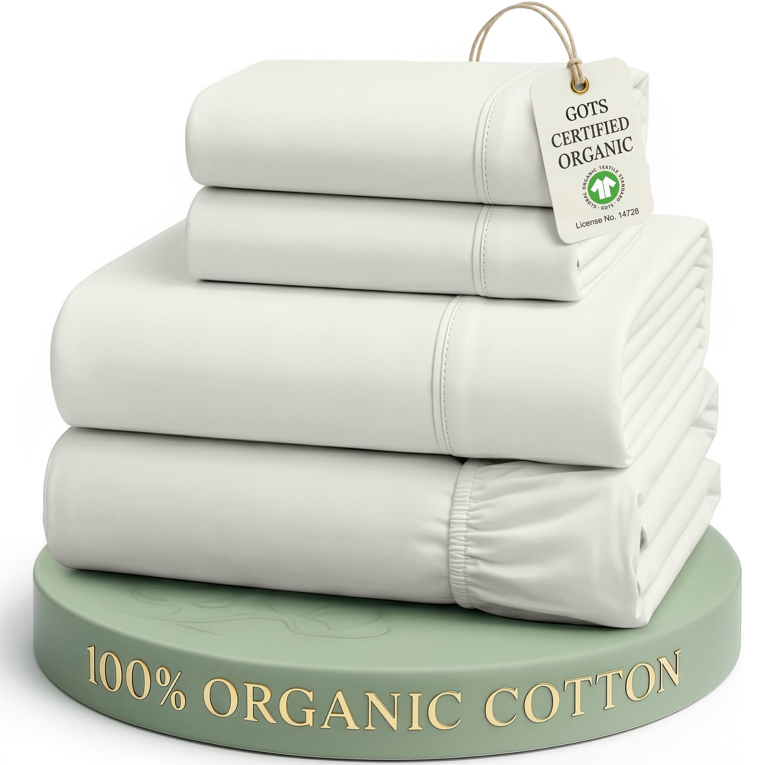 LANE LINEN emballage réutilisable montrant set Glacier Grey et bénéfice zéro plastique