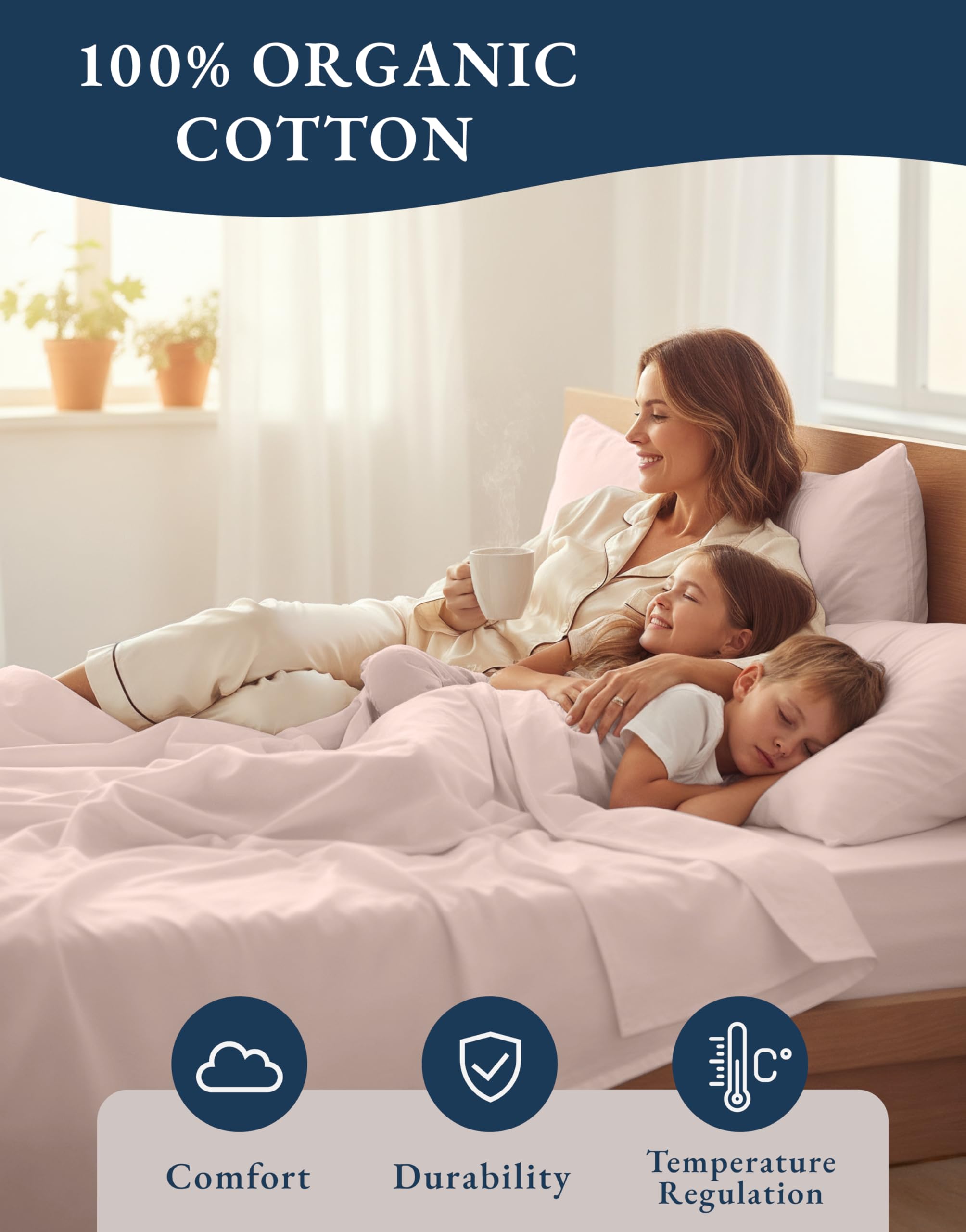 LANE LINEN sac réutilisable inclus, pratique et sans plastique