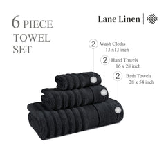 LANE LINEN serviette utilisée après la douche illustrant séchage rapide et confort