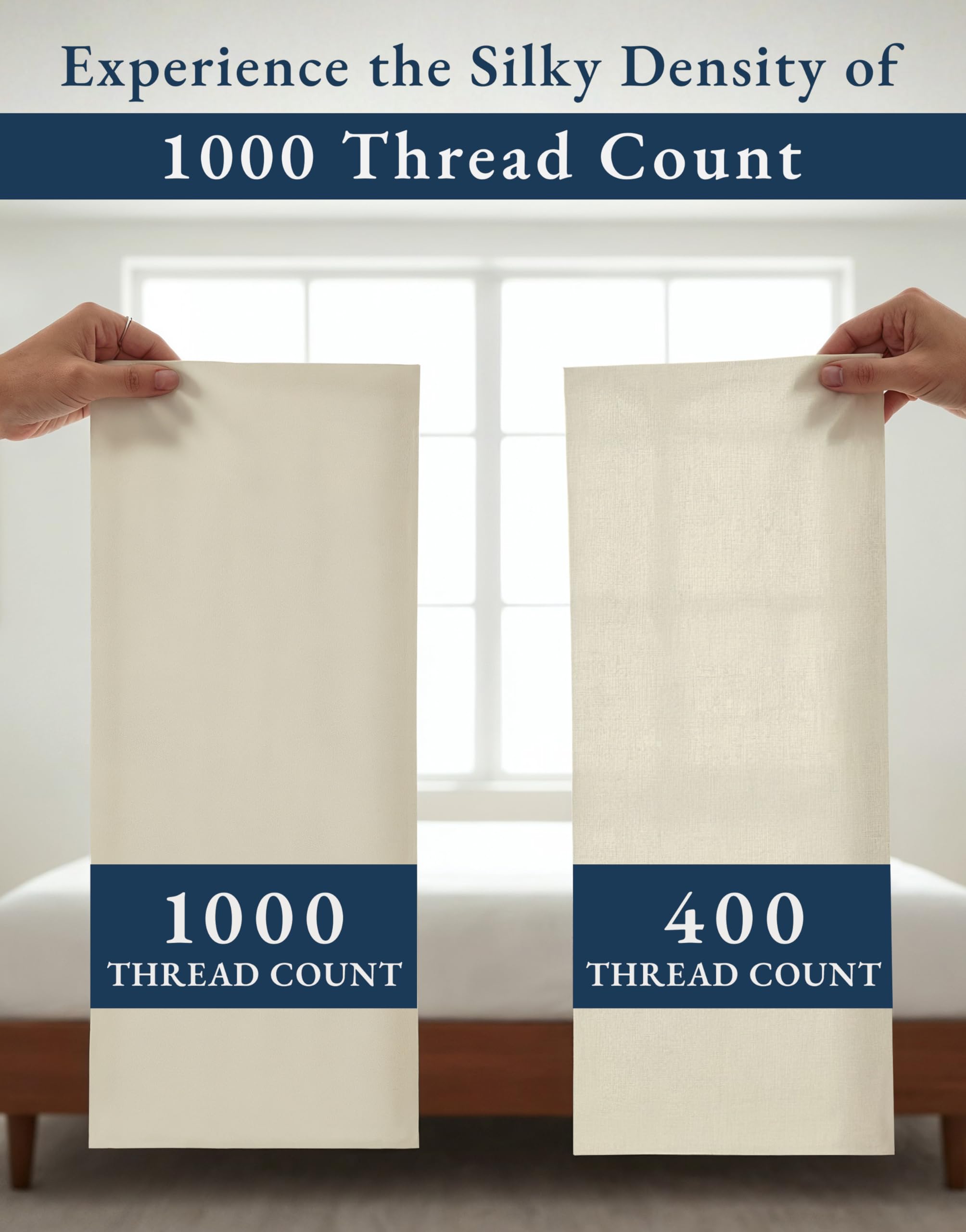 LANE LINEN taies enveloppe finition nette assurant maintien des oreillers
