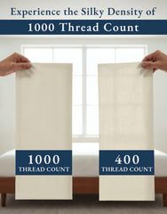 LANE LINEN taies enveloppe finition nette assurant maintien des oreillers