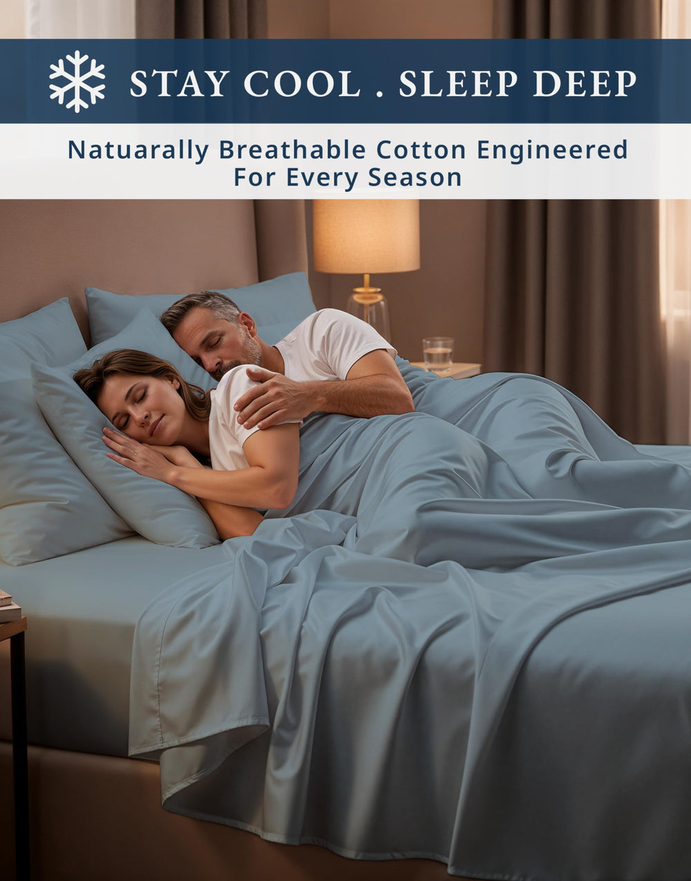 LANE LINEN main touchant la texture montrant douceur et sensation confortable
